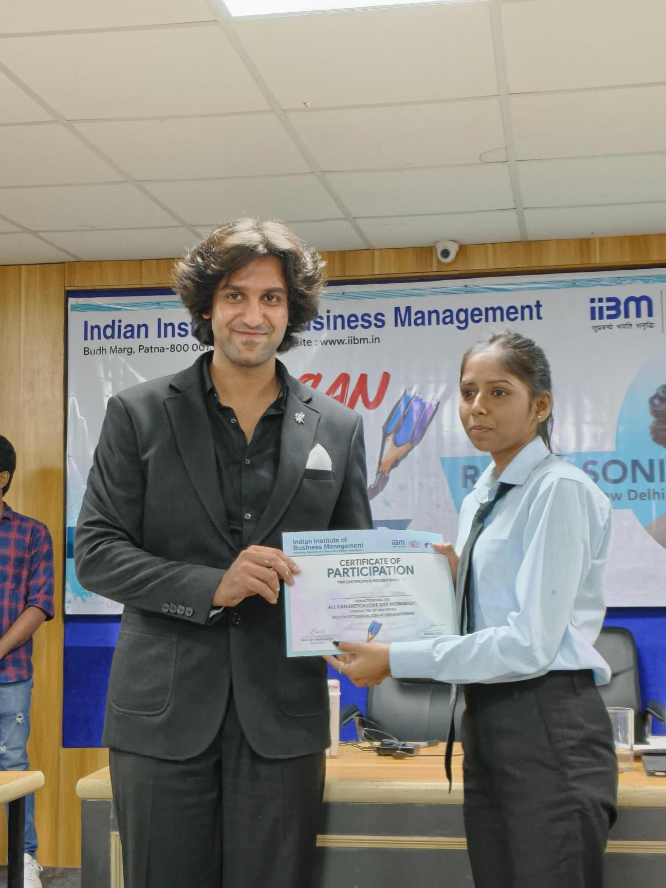 Rahul Soni Conducts “All Can Sketch” Workshop for PGDM, BBA, BCA & MAMC Students at IIBM and ZHI Patna